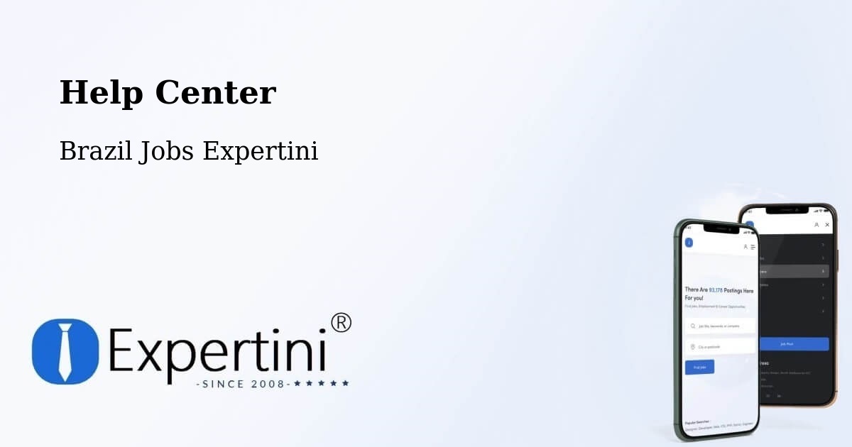 Help Center – Araxá - Brazil Jobs Expertini